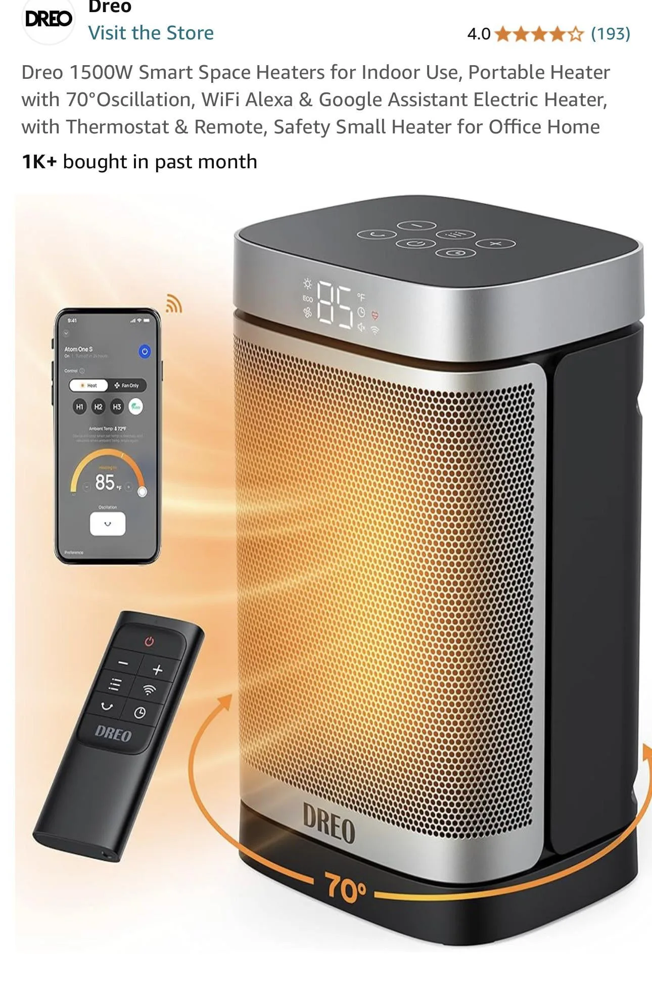 Govee Smart Space Heater