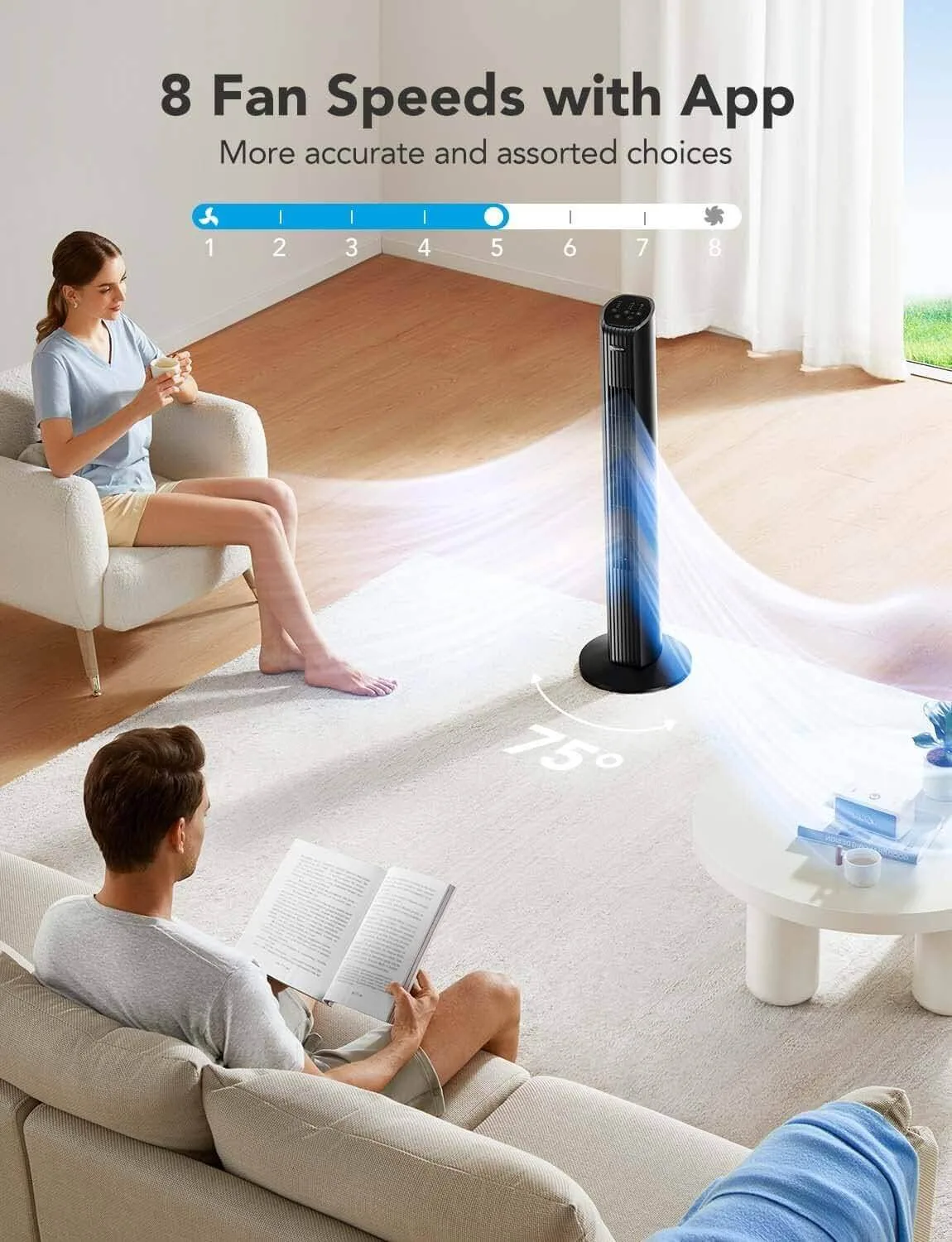 Govee Smart Tower Fan image 3