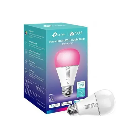 TP-Link Kasa Smart Light Bulb Multicolor